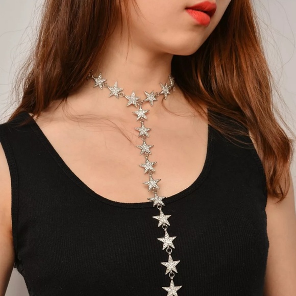 Star studded choker - Picture 2 of 4